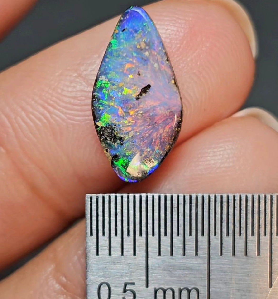 Pink Burst boulder opal