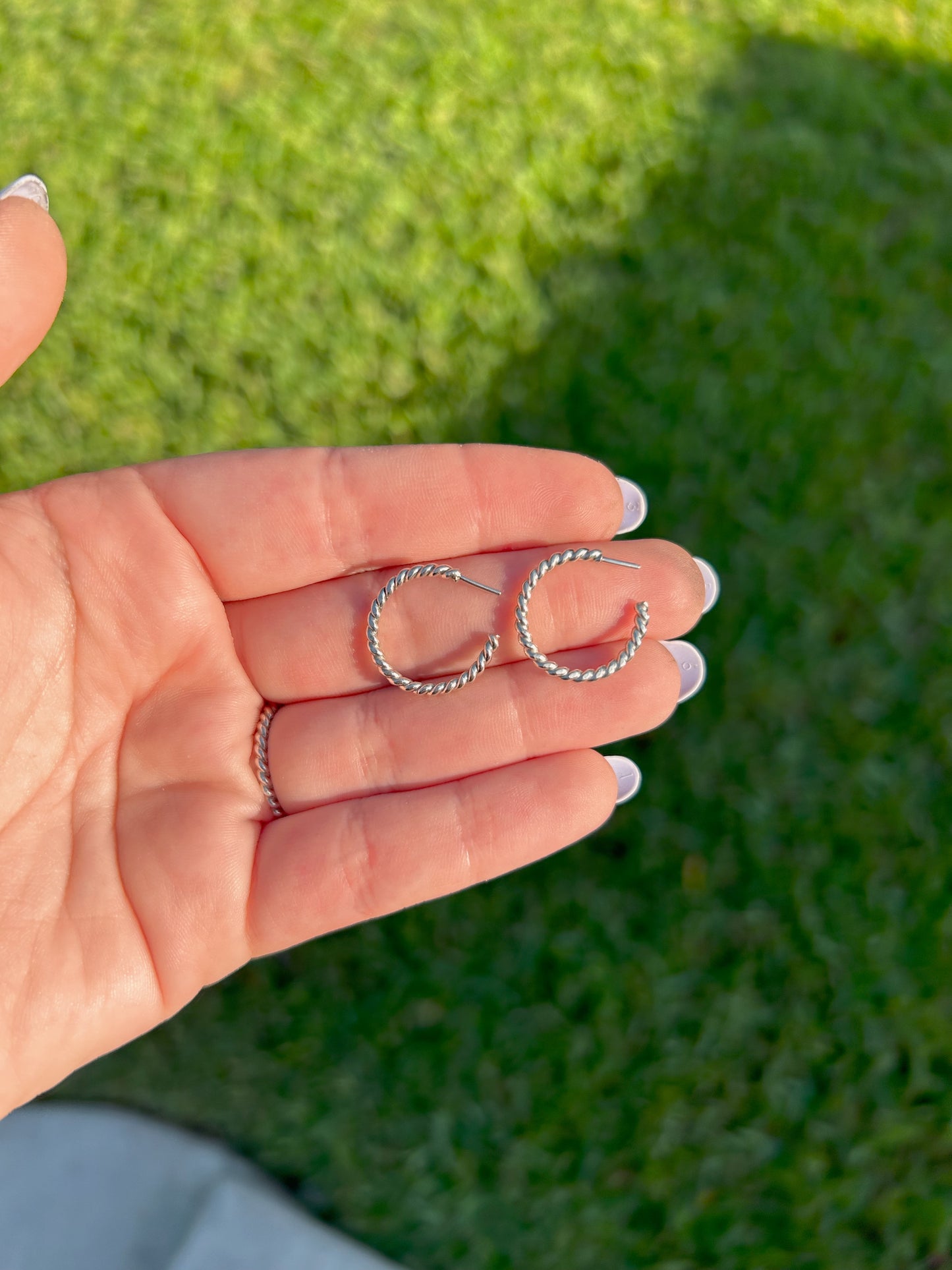 Twist hoops (1.25-1.5cm)