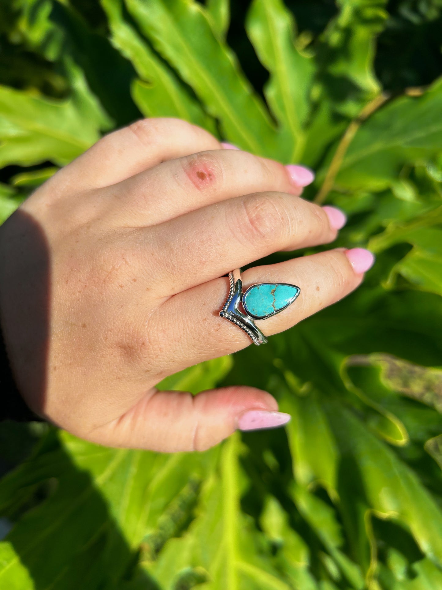 Queen Chevron ring custom