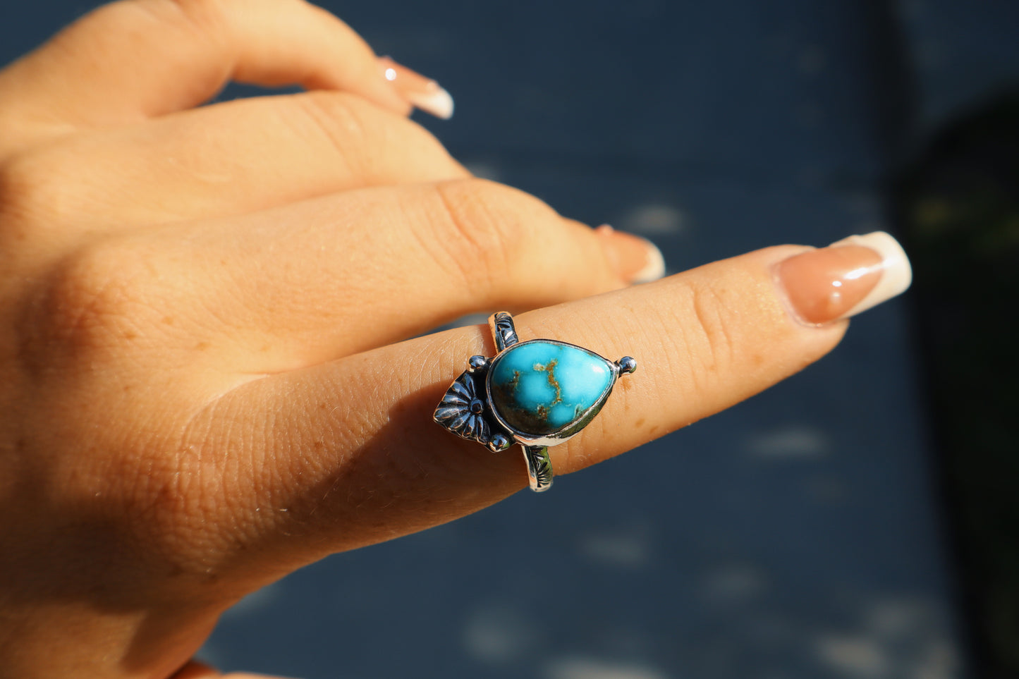 Emerald Valley turquoise ring size 7.5