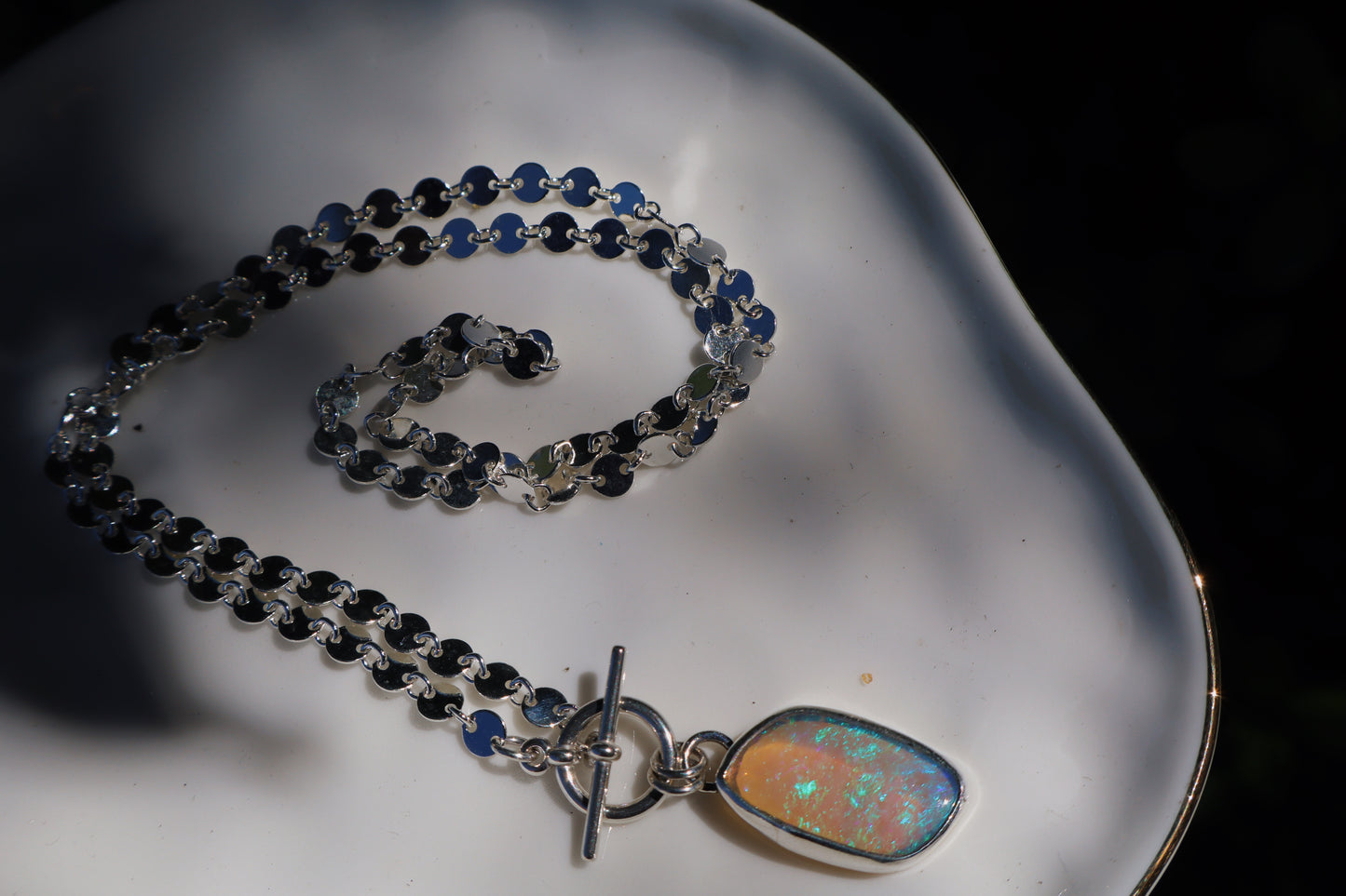 Stunning Crystal Opal Pendant
