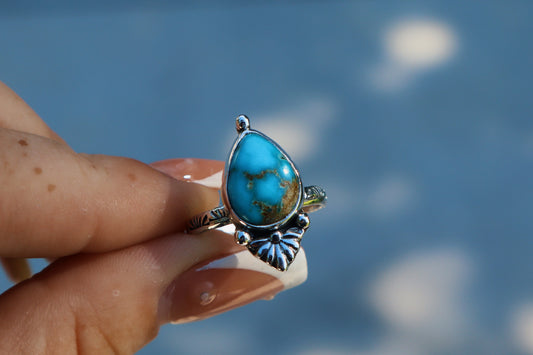 Emerald Valley turquoise ring size 7.5