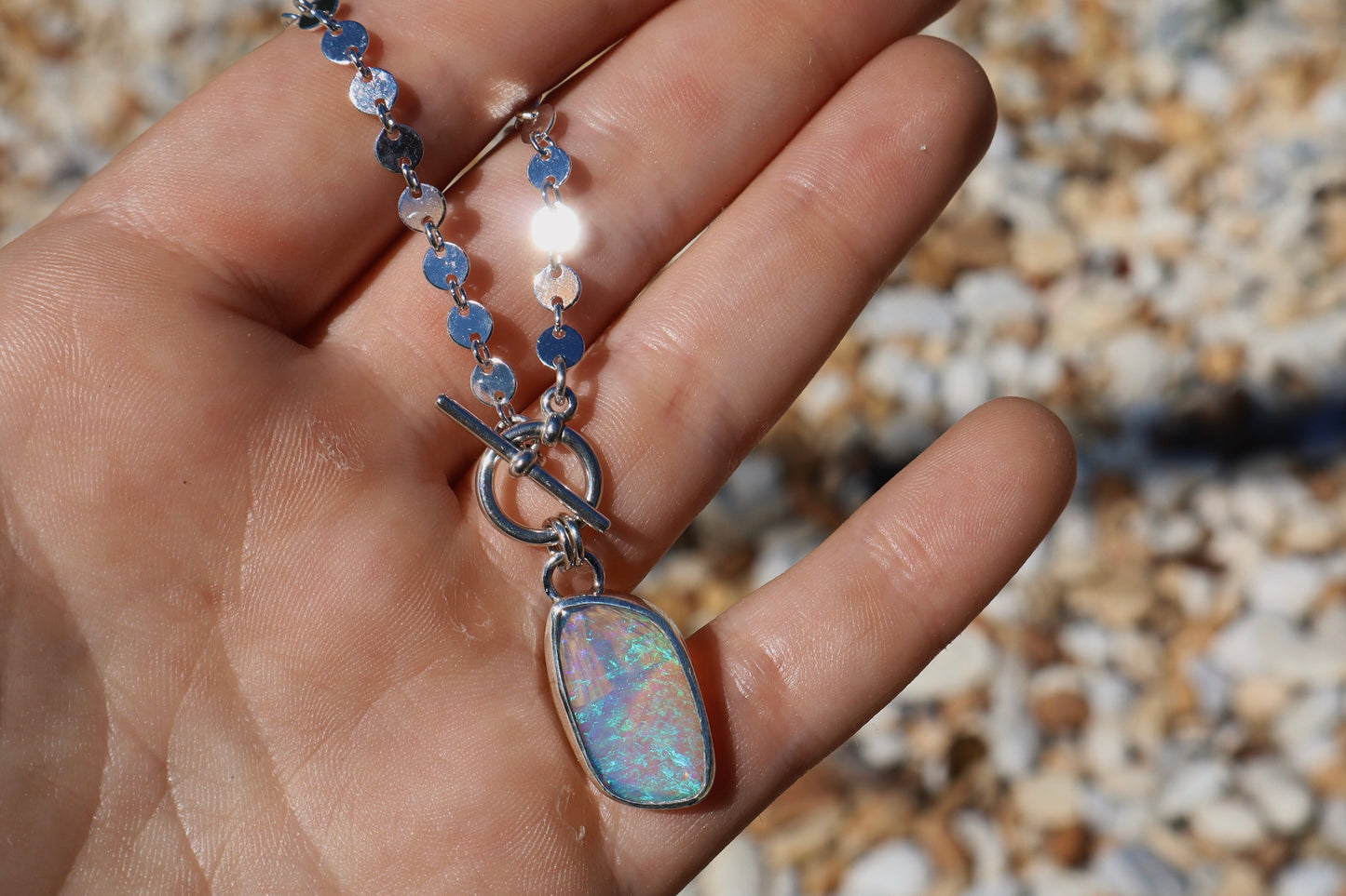 Stunning Crystal Opal Pendant