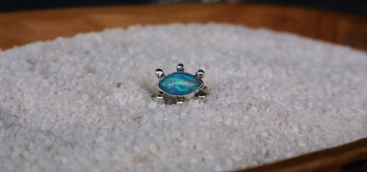 Custom “Eye ring”. Pick your size, next picture is the inspo