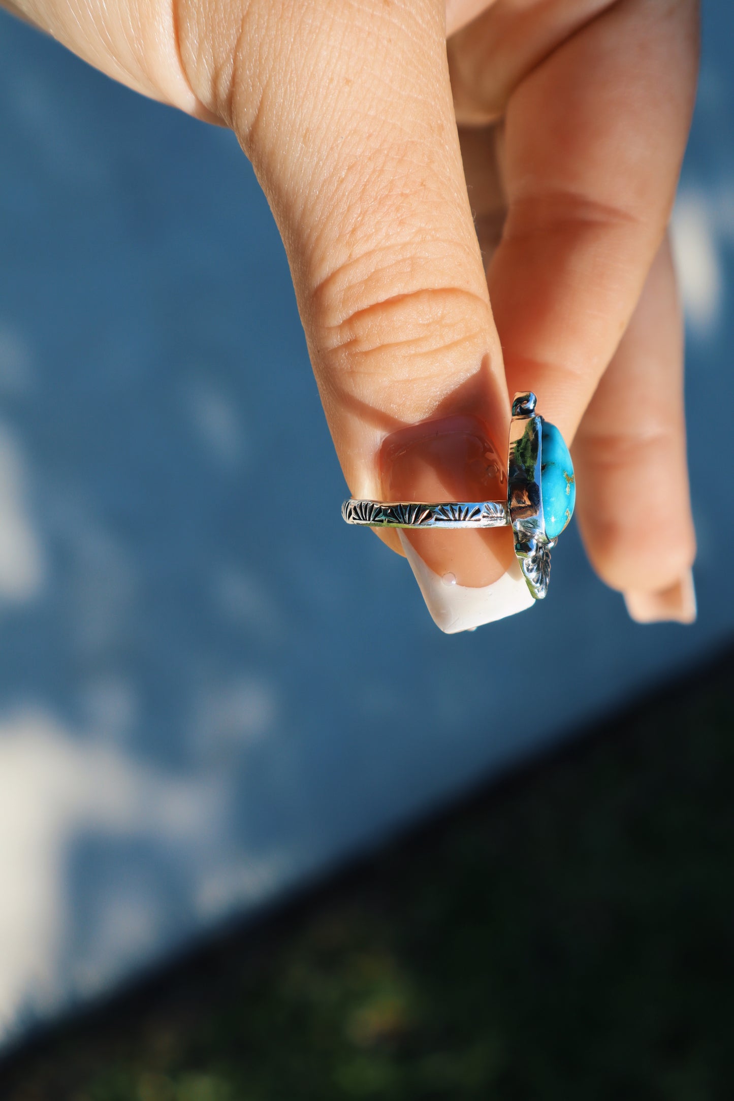Emerald Valley turquoise ring size 7.5